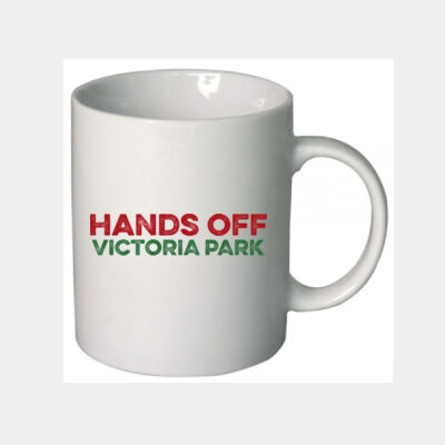 "Hands Off Victoria Park" Mug Thumbnail