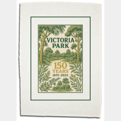 150 Years Commemorative Tea Towel Thumbnail