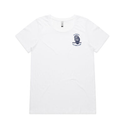 I'm Loopy for Victoria Park Women's Tee (White with Navy Print) Thumbnail